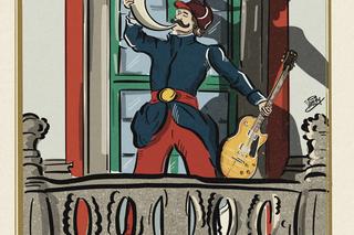 Zbliża się Gitarowy Rekord Świata! Do wydarzenia dołącza zabytkowy kabriolet i... Muzeum Pana Tadeusza!