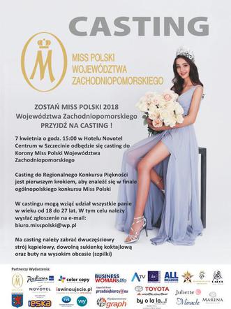 Konkurs Miss Polski - casting