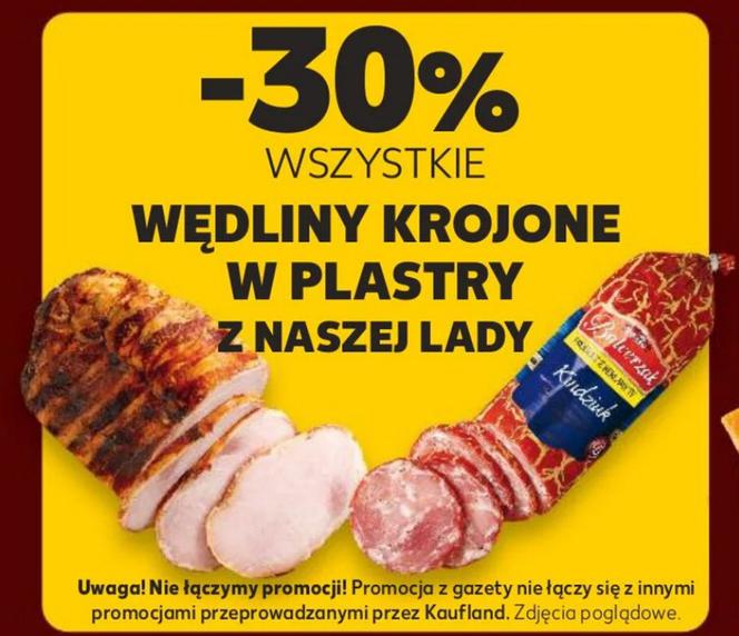 Wędliny tańsze o 30 proc.
