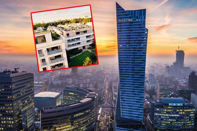 Najbardziej luksusowe osiedla w Warszawie według AI