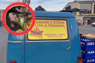 Krakowskie kiełbaski z niebieskiej nyski zachwyciły kowboja z Ameryki! Najlepsze, jakie jadłem w życiu [WIDEO]