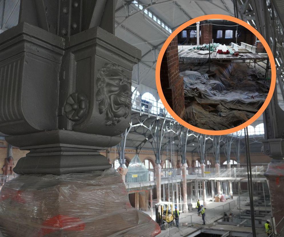 Renowacja Hali Targowa w Gdańsku. Niezwykłe odkrycia archeologiczne