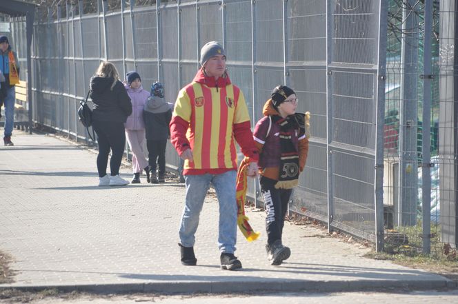 Korona Kielce - Motor Lublin. Kibice na Exbud Arenie