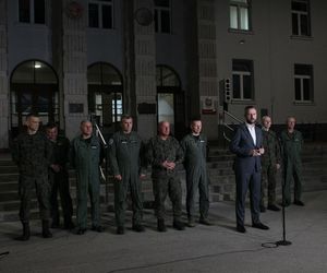 Obraz po katastrofie F-16 w Radomiu