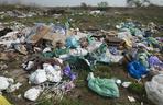 Morze śmieci pod Oleśnicą