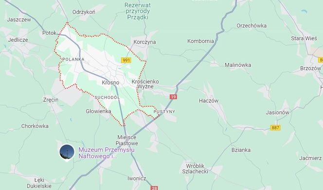 7. Krosno, gmina miejska: 10 424,5 zł na jednego mieszkańca