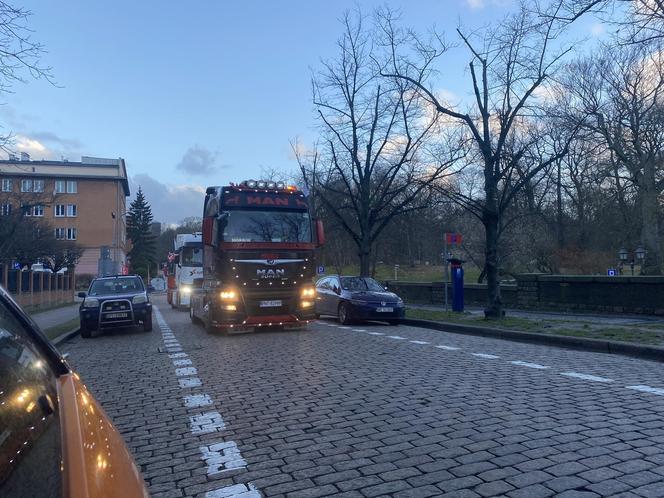 Protest przewoźników 