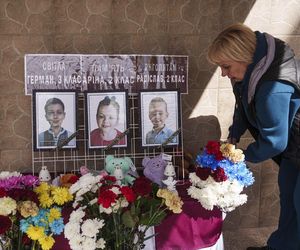 Pogrzeby ofiar ataku na Krzywy Róg