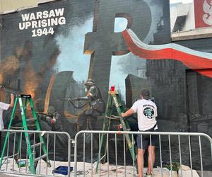  Nowy powstańczy mural zachwyci na Greenpoincie