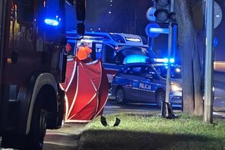 Kierowca wjechał w słup, pasażerka nie żyje. 37-latek nie powinien wsiadać za kółko