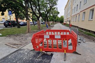 Budowa ścieżek rowerowych na osiedlu Leśnym w Bydgoszczy 