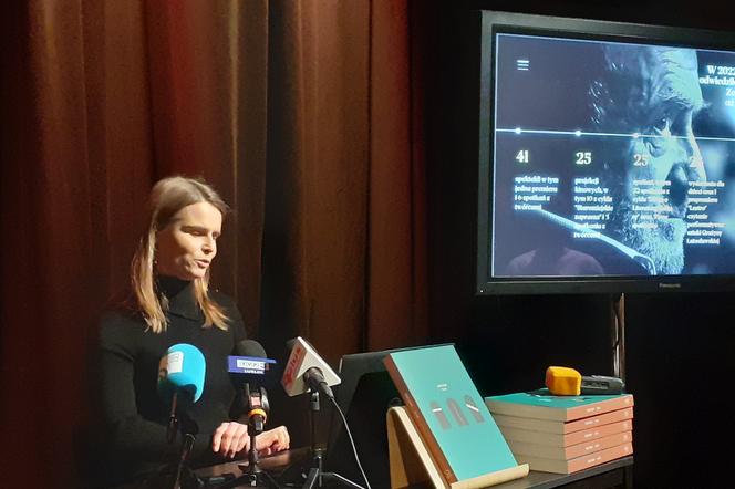 Karolina Rozwód - dyrektor Teatru Starego podsumowała jubileuszowe wydarzenia z 2022 roku