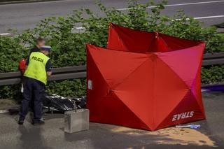 Katowice. Śmiertelny wypadek na autostradzie A4. Potworna kraksa z ciężarówką