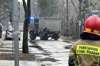 Wielka akcja służb w Otwocku. Ktoś podłożył bombę pod komisariatem?