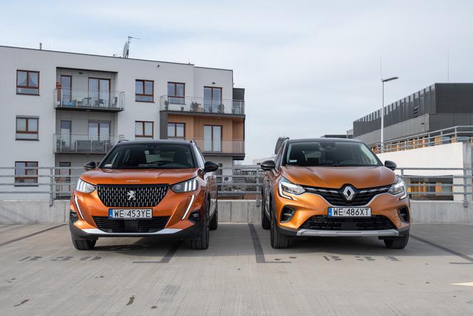 Francuskie multimedia na dwa sposoby. Peugeot 2008 & Renault Captur - WIDEO