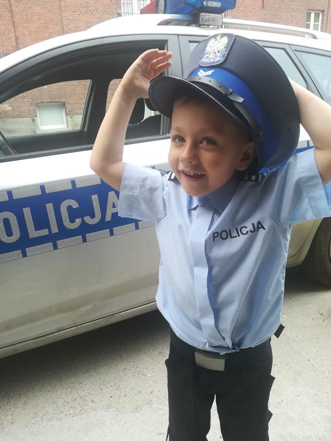 Policjanci spełnili marzenie 4-letniego Dorianka