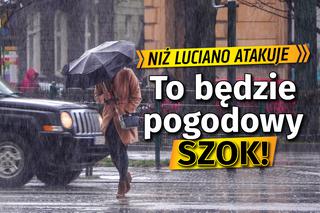 Niż Luciano atakuje. Chłód to mało powiedziane! Dotrze do nas powietrze z Grenlandii