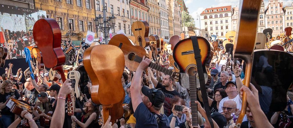 20 lat Załogi G zespołu Hurt na 3-Majówce i Gitarowym Rekordzie Świata we Wrocławiu