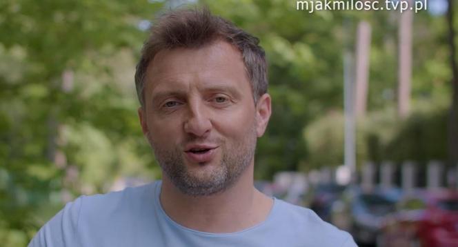 	M jak miłość kulisy serialu nowy sezon. Bartek (Arkadiusz Smoleński)