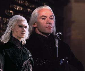 Harry Lloyd jako Lucjusz Malfoy