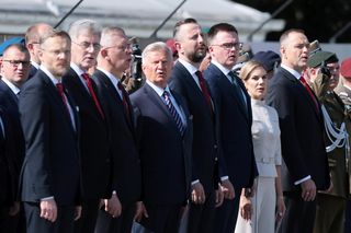 Marta Nawrocka. Obchody Święta Wojska Polskiego