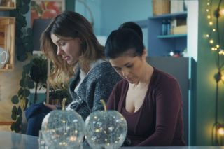 M jak miłość, odcinek 1866: Franka (Dominika Kachlik), Kinga (Katarzyna Cichopek)