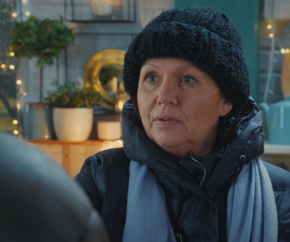 M jak miłość, odcinek 1868. Darek (Mateusz Rusin), Marysia (Małgorzata Pieńkowska)