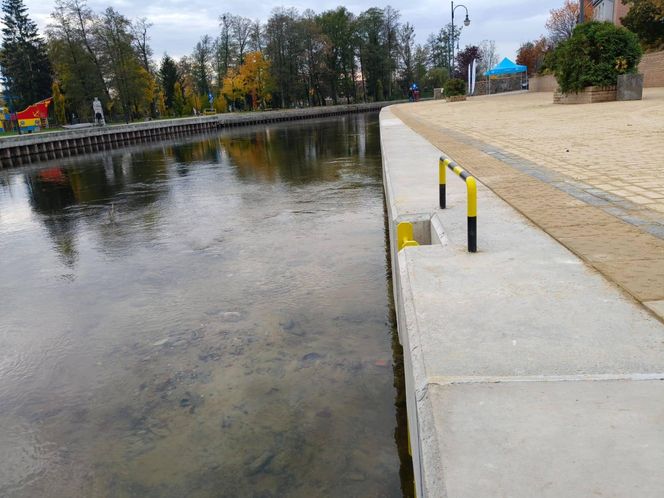Nabrzeże miasta na Mazurach zmieniło się nie do poznania. Tak wygląda po remoncie