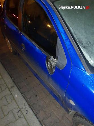  Uszkodził kilka samochodów. Nawet nie wiedział, że... pomaga policjantom [ZDJĘCIA]