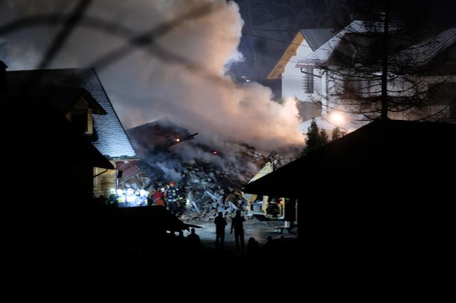 Wybuch gazu w domu w Szczyrku. Pod gruzami są ludzie