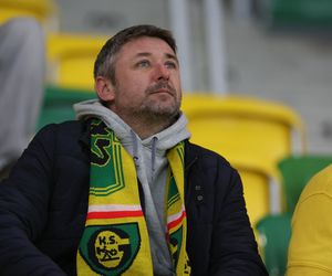 Kibice GKS Katowice na meczu z Piastem Gliwice 8.11.2025