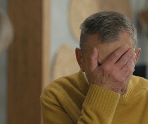 Barwy szczęścia, odcinek 3166. Basia (Sławomira Łozińska), Czesław (Marian Jaskulski)