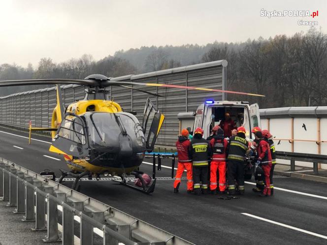 Wypadek na S52