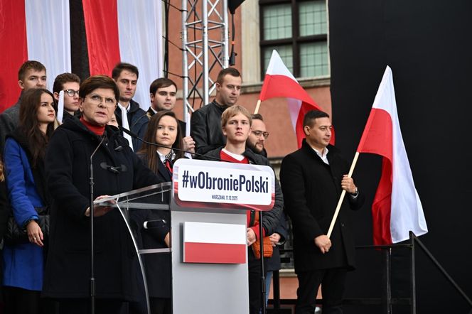 Manifestacja PiS w Warszawie (11.10.2025)