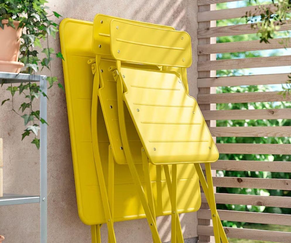 Krzesła składane na balkon/IKEA