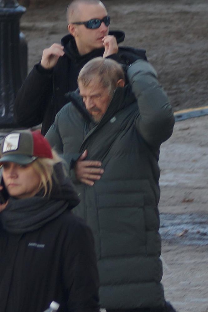 Gwiazdy marzną na planie "Lalki"