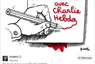  Atak terrorystyczny na Charlie Hebdo - rysunki satyryczne po ataku