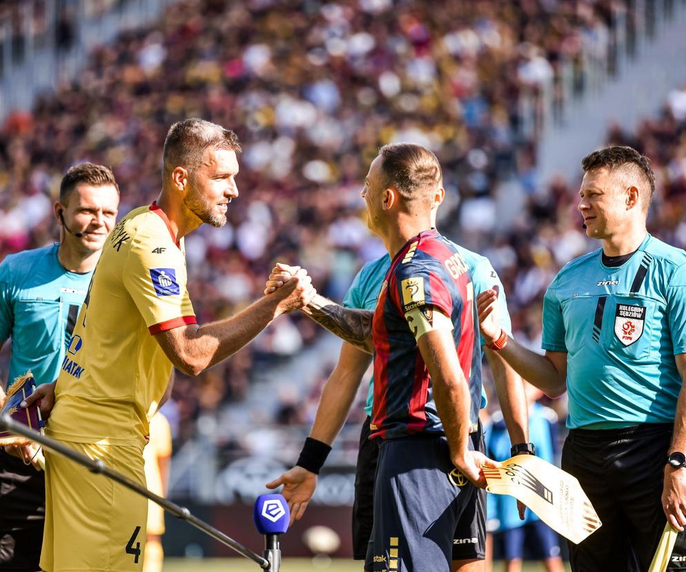 Kibice podczas meczu Pogoń Szczecin - Korona Kielce