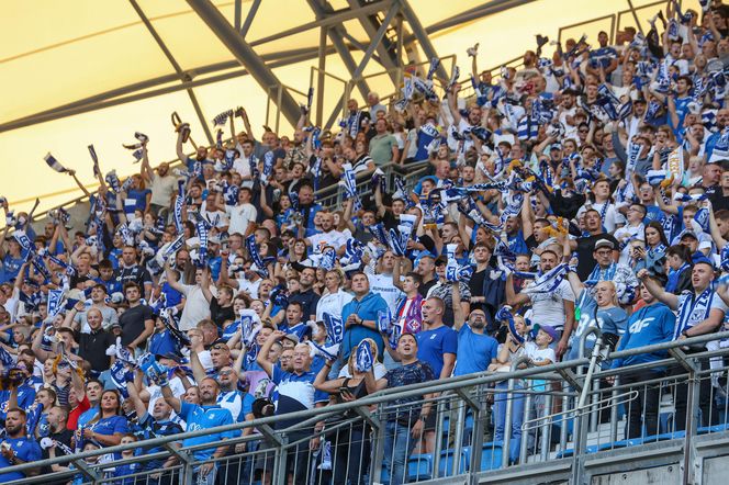 Lech Poznań - Śląsk Wrocław. Tak bawili się kibice na Enea Stadionie