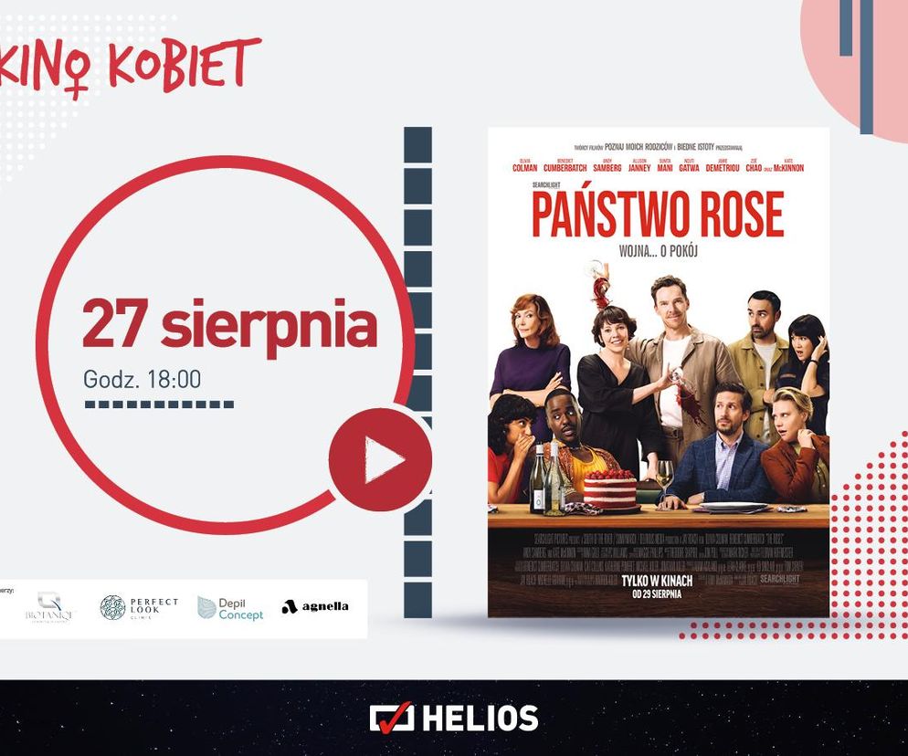 Siedlecki Helios zaprasza na Kino Kobiet z filmem „Państwo Rose”