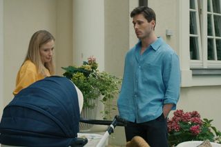 Barwy szczęścia odc. 3104. Cezary (Marcel Opaliński),  Sofia (Valeri Guliaieva)