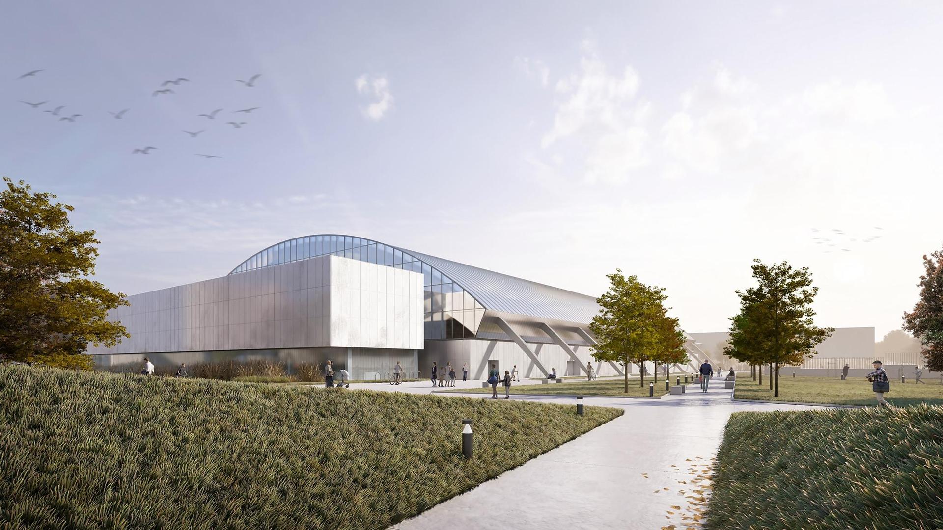 Hala lodowa w Oświęcimiu według Loesch + Partnerzy