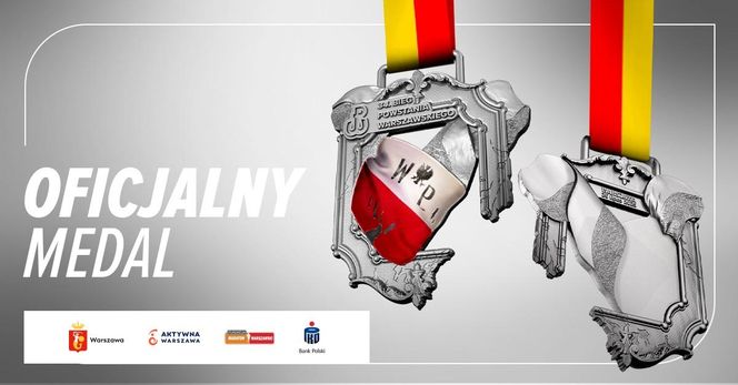 34. Bieg Powstania Warszawskiego. Wyjątkowe medale dla uczestników