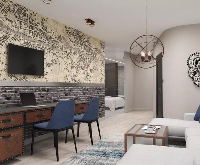 Nowy hotel M23 w Katowicach z zachwycającymi, "śląskimi" wnętrzami