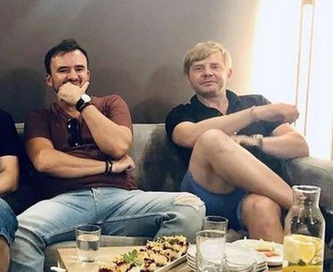 Rafał Zawierucha z bratem Grzegorzem