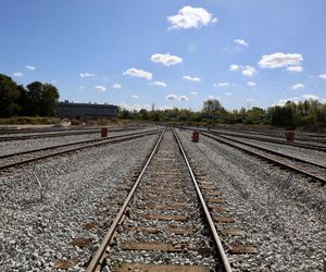 Byliśmy na placu budowy STP Karolin. Tu powstaje wielka sypialnia dla pociągów metra