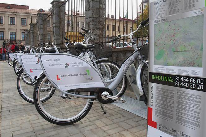 Lublin - wraca wypożyczalnia roweru miejskiego