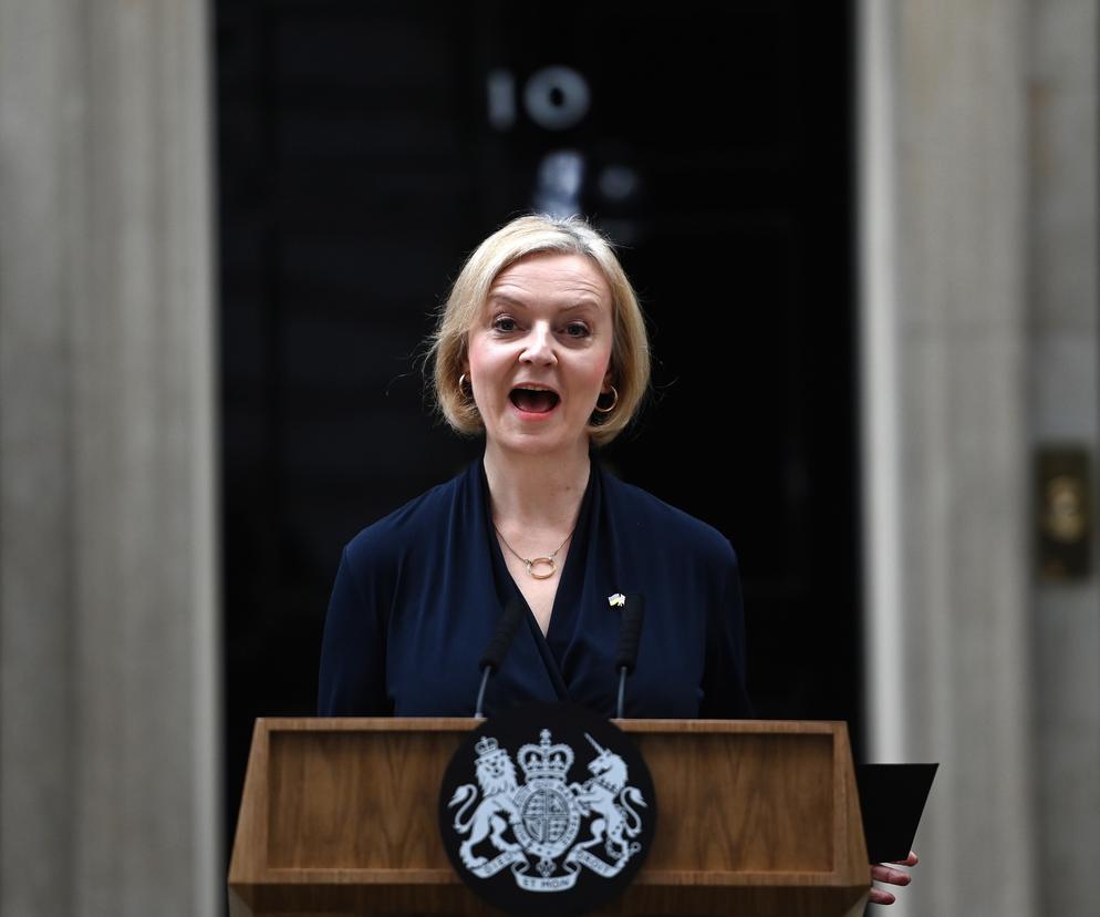 Liz Truss rezygnuje ze stanowiska premier Wielkiej Brytanii