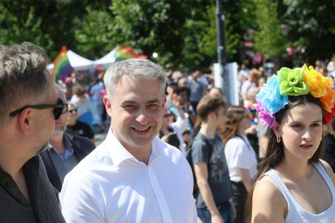 Parada Równości z politykami.