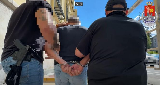 „Słowik” znowu za kratami! Gangster zatrzymany za wymuszenie haraczu w Warszawie